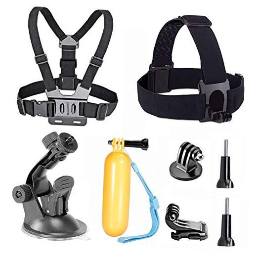 GoPro Hero 9 8 7 6 & AKASO EK7000 Action Camera Accessory Kit-image