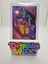 2024 Topps Finest - Uncommon Blake Corum #177 Purple Checkerboard Refractor /99