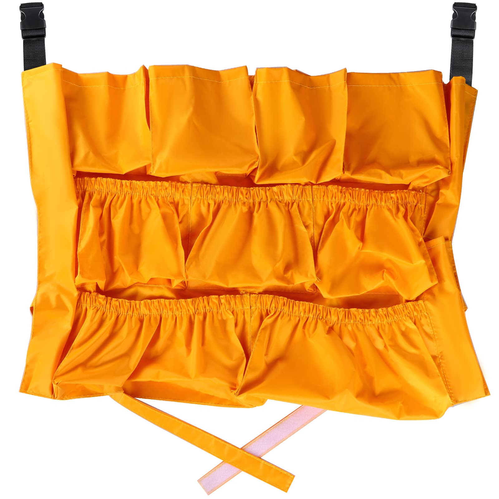 Trash Can Caddy Bag, 12 Pockets Garbage Bin Caddy Organizer for Cleaning Tool...-image