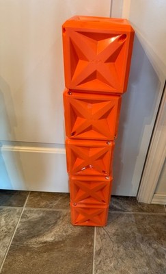 Vex Robotics Tower Takeover Orange Individual Cubes