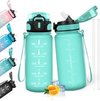 Trinkflasche 500ML, Auslaufsicher, Trinkflasche KohlensäUre Geeignet,