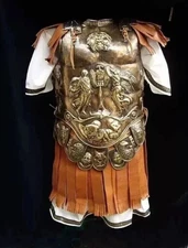 18 Guage Steel Medieval Gladiator Armor Roman Cuirass Reenactment Breastplate