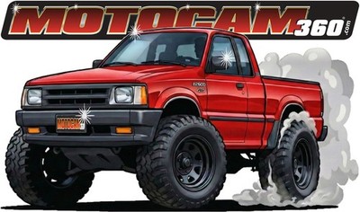 1986-93 Mazda Truck Hood Strut Kit - B2000, B2200, B2600 - by