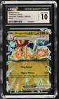 CGC GEM MINT 10 Dragonite ex Obsidian Flames 159/197 Pokémon 2023 English Holo