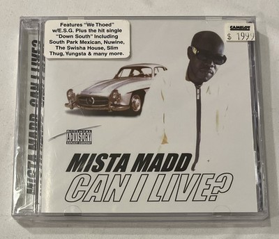 Can I Live by Mista Madd (CD, 2000) Sealed/ Cracked Case