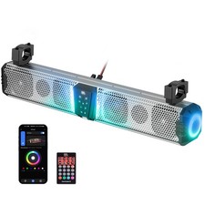 Upgraded 32-Inch UTV Sound Bar Midnight S80 RGB Lights for Polaris RZR Can-Am