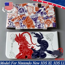 For Nintendo New 3DS XL / New 3DS LL A  E Protective Case Cover Housing Shell