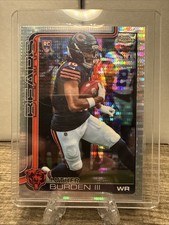 2025 Topps Chrome #334 Luther Burden III Pulsar Refractor