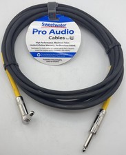 SWEETWATER SS-EGL15 PRO AUDIO CABLES 15FT EXCELLINES TS-TS ANG INST CABLE