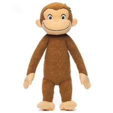 Takara Tomy Arts Curious George Plush Toy L large size Doll Stuffed