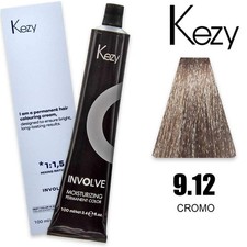 Kezy Involve Color Chrome Hair Dye 9.12 Very Light Ash Blonde 100ml