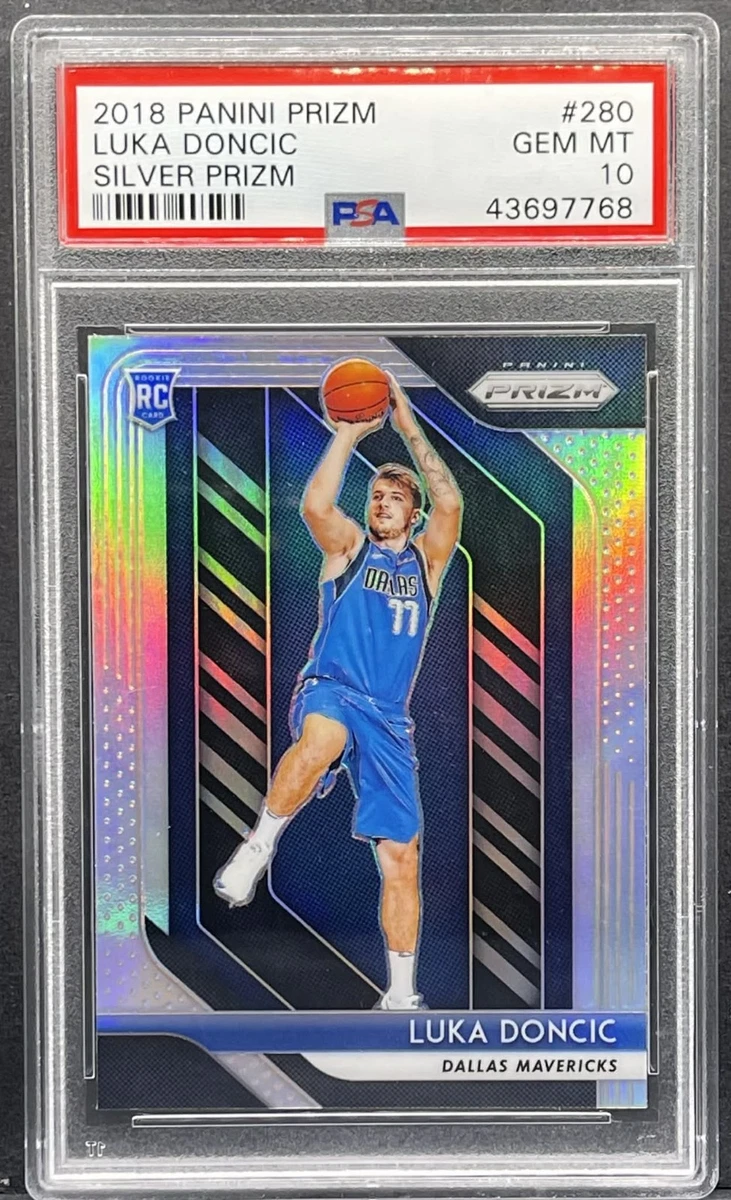 Luka Dončić 10 Graded Basketball Rookie Sports Trading Cards