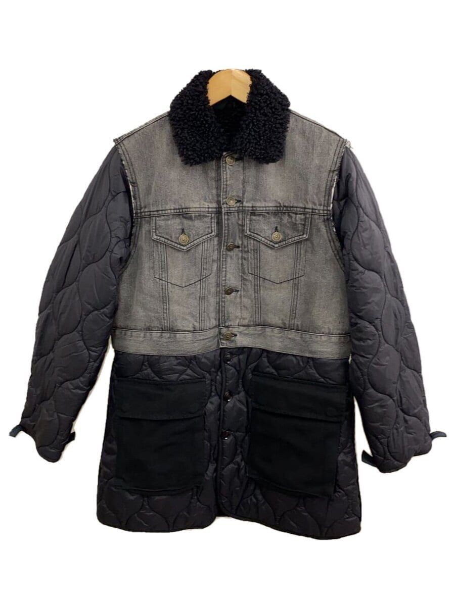 ALTRA DIESEL OTHER W SHAYL 2WAY QUILTING BOA DENIM DOCKING COAT XXS Grigio A00874