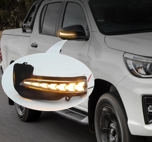 Luz de circulación diurna LED para automóvil Toyota Hilux 2019+ luz antiniebla luz de señal de giro - Imagen 6 de 8