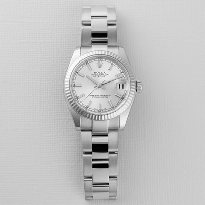 Rolex Datejust 31 178274, Steel & White Gold, Silver Dial, Oyster Bracelet, R...