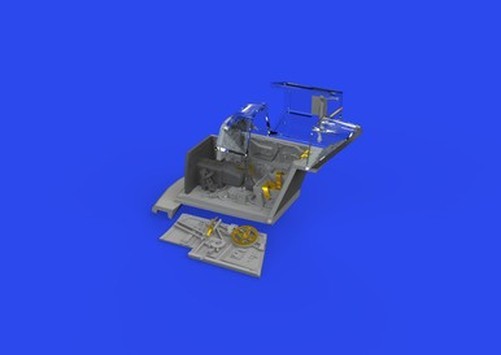 Eduard 672343 1/72 Bf 109G-4 Cockpit PRINT Brassin