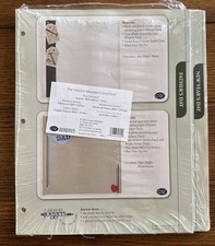 Creative Memories Page Patterns Collection Lot Of 2. Printed In The USA