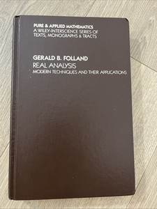 Real Analysis Folland | eBay