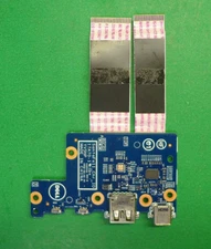Genuine Dell Chromebook 11 5190 2-In-1 USB IO Circuit Board w/Cables R0DX9