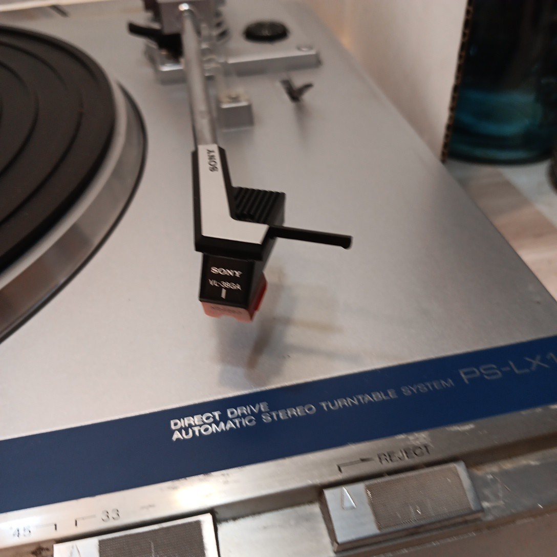 Sony PS-LX1 Direct Drive Automatic Turntable Silver/Black 33.3