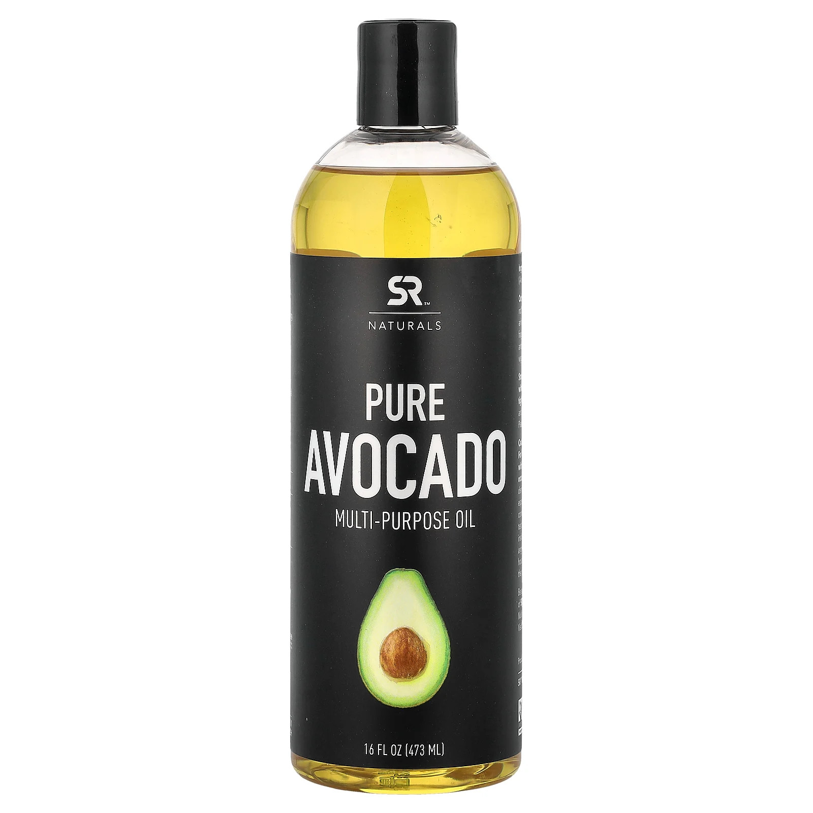 Sports Research 100 Pure Avocado Oil 16 жидких унций 473 мл без гексана Leaping Bunny 3990₽