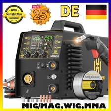 Saldatrice 6 in 1 HZXVOGEN 250A: MIG/MAG,WIG,MMA - alluminio e saldatura a punti