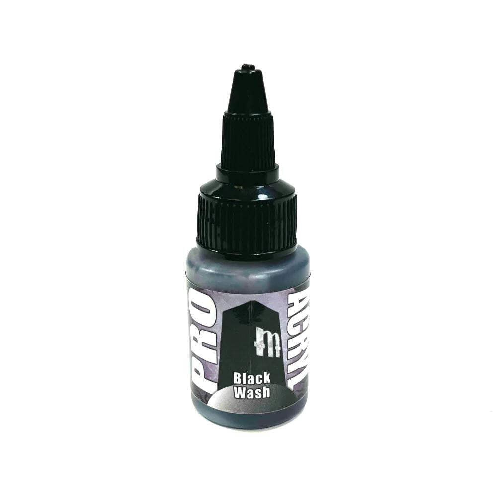 Pro Acryl Wash 22ml Black 200