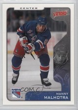 2001-02 Upper Deck Victory Manny Malhotra #238 0a4