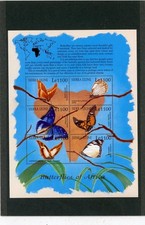 Sierra Leone 2001 Butterflies Scott# 2486 Mint NH