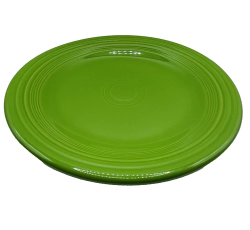Fiesta shamrock green dinner plate HOMER LAUGHLIN FIESTA WARE 10.5"