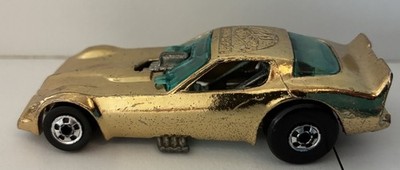 1977 Hot Wheels Pontiac Firebird Funny Car 20th Anniversary Gold