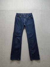 Old Navy Jeans Boys 14 Blue Dark Wash Straight Leg Built In Tough Denim Casual