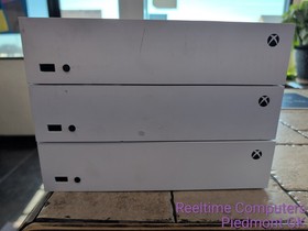Lot of 3 Microsoft Xbox Series S Consoles White | Untested AS-IS Parts/Repair