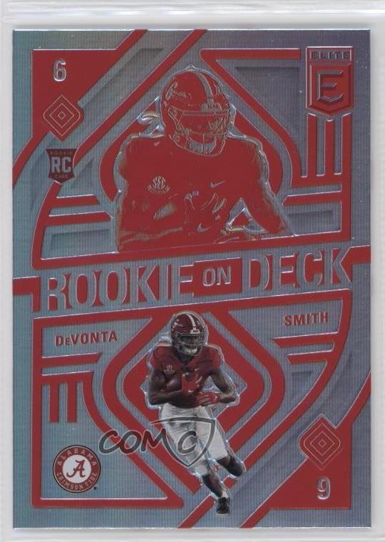 2021 Panini Donruss Elite Rookie On Deck DeVonta Smith #RD8 12yh