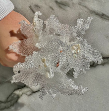 Handmade with genuine freshwater pearls Premium glass beads hair pin