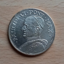 Paulus VI Pont Max Medaille, M&uuml;nze Durchmesser 35mm