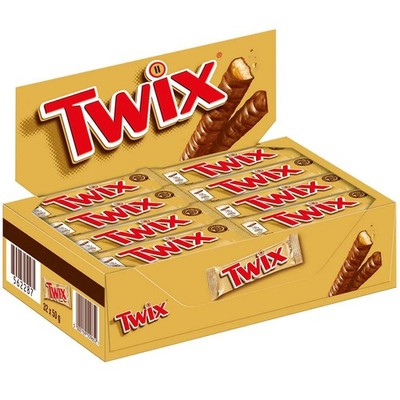 Twix Schokoriegel 32x50g Vorratspack Großpackung Original Riegel