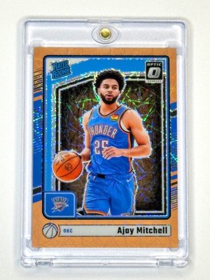 Ajay Mitchell 2024-25 Donruss Optic Rated Rookie #274 30/125 RC OKC Thunder