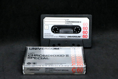 1x Kassette UNIVERSUM Hifi CHROMDIOXID II SPECIAL C60 / Cassette / 1978