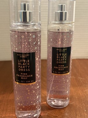 2 Bath & Body Works LITTLE BLACK PARTY DRESS Fine Fragrance Mist Body Spray 8 oz