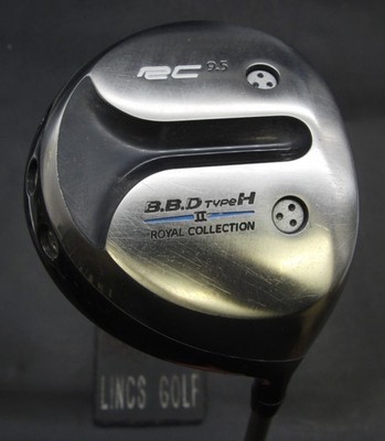 Royal Collection B.B.D Type H II 9,5° Driver Stiff Graphitschaft Iomic Grip