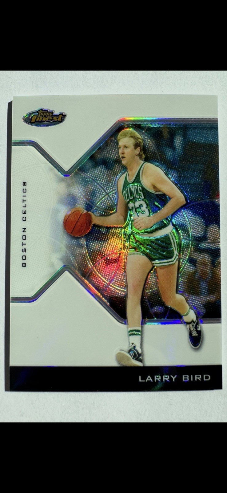 2004-05 Topps Finest Refractor Larry Bird #131 All-Star HOF Boston Celtics #/249