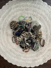 Bulk Costume Jewelry Some Broken For Crafts Or Wear approx 3 lbs