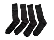 MENS black sock Men 4 Pairs Knee High