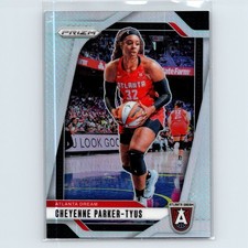 2024 Panini Prizm WNBA Cheyenne Parker-Tyus #114 Silver Prizm Atlanta Dream