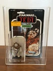Vintage Kenner Star Wars Chief Chirpa Ewok w/65 Back Cardback & Case NO COO