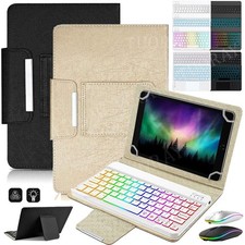 Für iPad 7/8/9/11th Gen Air 4 5 6 M3 M4 Pro 11" QWERTZ Tastatur Maus Schutzhülle