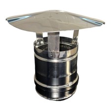 Fumaiolo comignolo in acciaio inox cappello cinese