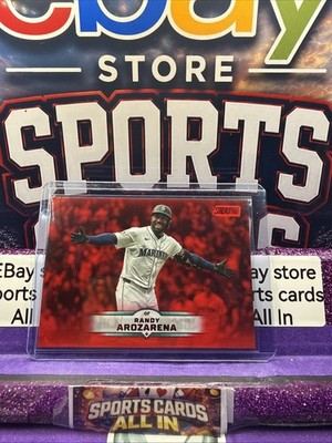 Randy Arozarena #170 - RED - 2025 Stadium Club - MLB Baseball