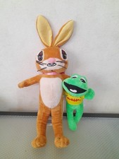 Cadbury World Rabbit & Freddo Frog Soft Toys Cadbury World plushies